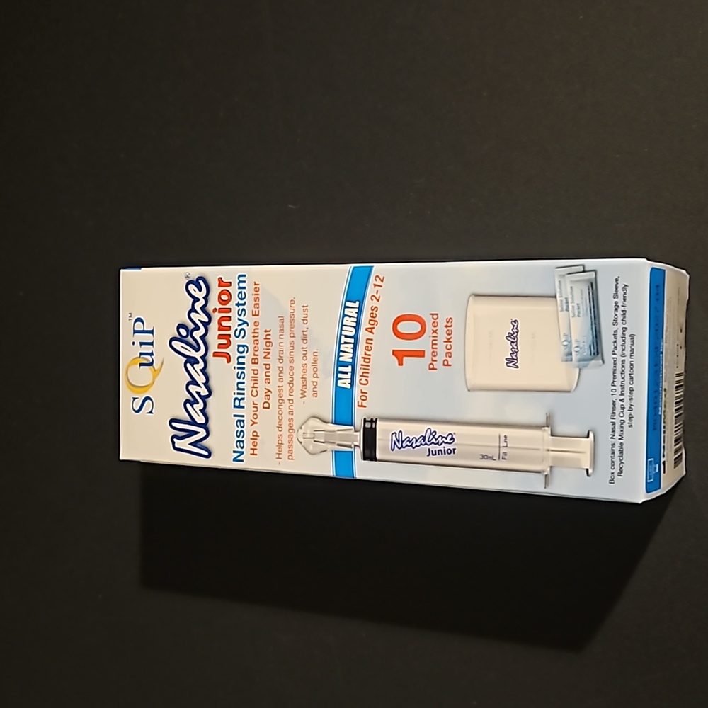 Neil med junior nasal saline rinsing system